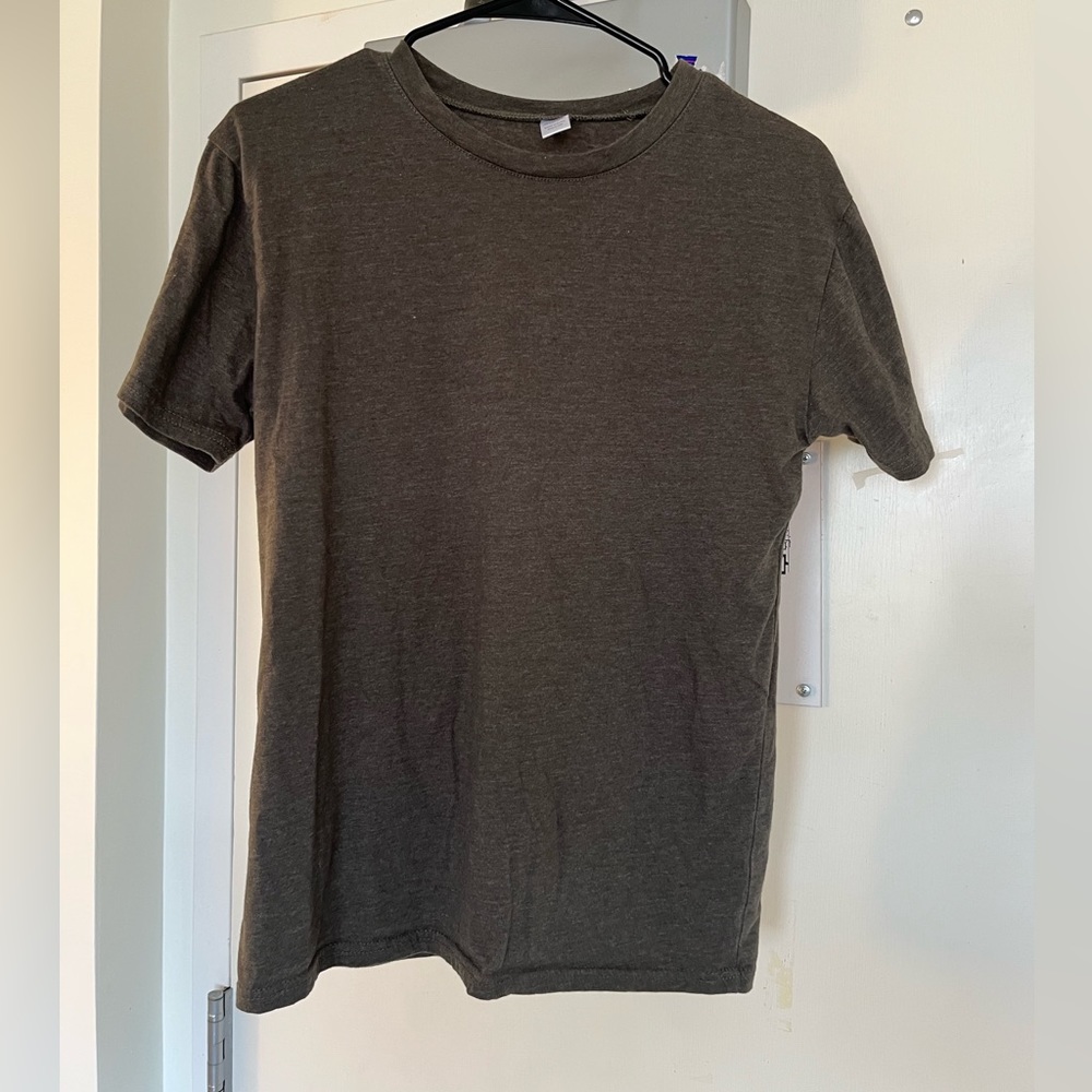 Dark Grey Green Tee